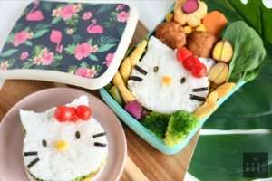 Hello Kitty Onigirazu (Rice Sandwich) perfect for bentos or a snack! 11