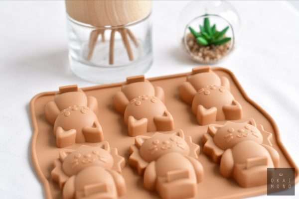 NEW! Animal Silicone Mould - Lion & Kitty 2
